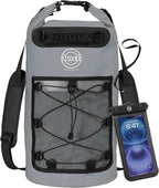 STOVER 5/10/25/30/40/55L Waterproof Backpack- Floating Dry Bag for Kayaking, Travel, Beach, Hiking, & Camping, Men/Women
