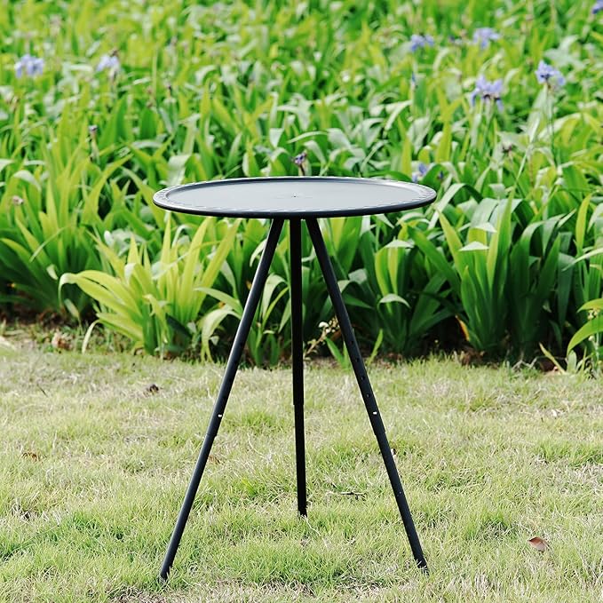 Nyeullcyh Outdoor Portable Table,Five-Level Height Adjustment,campact Lightweight Camp talbe (5-Level Height Adjustment)