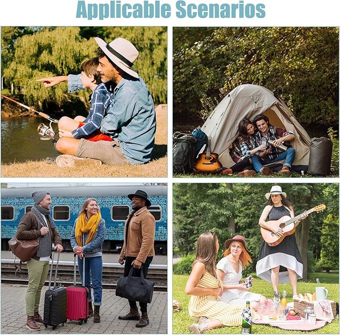 Folding Camping Stool, 16 Inch Tall Portable Folding Stool Aluminum Alloy Lightweight Stool Seat Red Foldable Stool with Carry Bag for Fishing Outdoor Camping Hiking and BBQ (Blue)