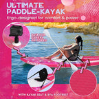 FunWater Stand Up Paddle Board Ultra-Light Inflatable Paddleboard with SUP Accessories for Adults & Youth of All Skill Levels