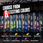 Hiking Trekking Poles, 2 Pack Lightweight, Collapsible Trekking Poles for Snowshoe & Backpacking Gear, Walking Sticks for Hiking, 7075 Aluminum with Cork Grip