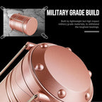 Lichamp LED Camping Lantern, 4 Pack Battery Powered Flashlight for Power Outages, Portable Collapsible Hanging Light Essential for Home, Outdoor, Emergency Lamp Survival Kit Gear for Hurricane,B4RG