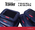 Compression Packing Cubes for Travel Organizers with Double Zipper, LeanTravel