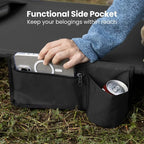 Portable Camping Cot, Sleeping Cots for Adults, Ultralight Backpacking Cot, Compact, Collapsible, Easy Set-Up, Supports 500lbs, Lightweight Camp Cot for Adults, Camping, Outdoors and Home