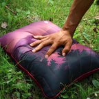 Camping Pillow,Supportive Compressible Travel Pillow Large Size Lightweight Camp Pillow with Storage Bag for Camping,Hiking,Backpacking,Airplane