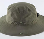 Connectyle Sun Hat for Men Women Outdoor UV Protection Safari Hat for Fishing Hiking Gardening Breathable Cowboy Hat UPF50