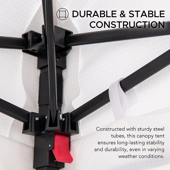 Sunjoy 4 x 4 Pop-Up Canopy Tent, Portable Instant Privacy Changing Tent, Toilet Stall with Sidewalls, Light Weight Sun Shelter with Carry Bag, for Camping and Beach, Gray