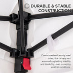 Sunjoy 4 x 4 Pop-Up Canopy Tent, Portable Instant Privacy Changing Tent, Toilet Stall with Sidewalls, Light Weight Sun Shelter with Carry Bag, for Camping and Beach, Gray