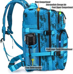 Military Tactical Backpack 45L Large Tactical Backpack for Men, Hiking Rucksack With Bottle Holder