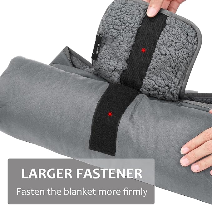 Tirrinia Large Waterproof Outdoor Blanket, Soft Warm Windproof Stadium Blanket with Sherpa Fleece and Foldable for Outdoor Sport, Baseball, Football, Beach, Concerts, Car