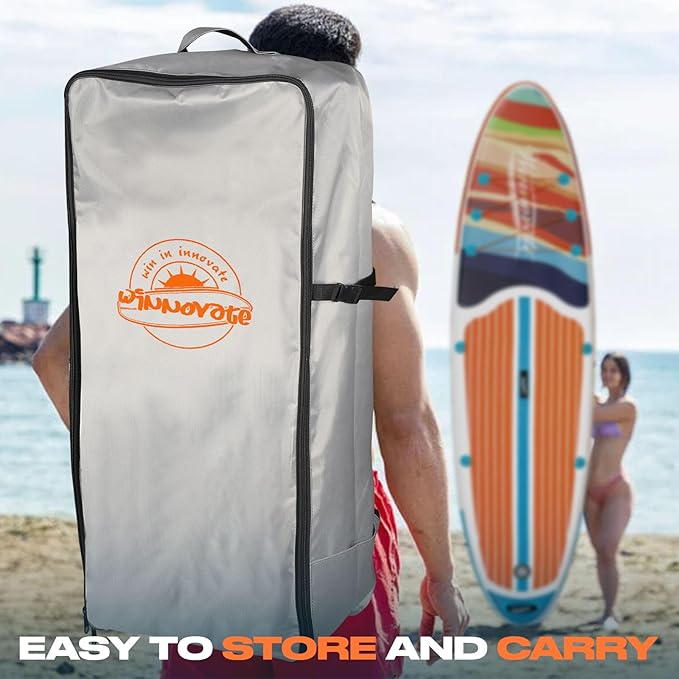 Inflatable Paddle Boards for Adults and Youth, 11'x33 Wood Grain Stand Up Paddle Board with SUP Accessories, Portable Inflatable Paddleboard for All Skill Levels,Blow Up Paddle Board as Present