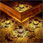 Elephant Solar Lanterns Outdoor Waterproof Hanging Solar Lights Elephant Gifts for Women/Men/Elephant Lovers Gifts Metal Decorative LED Elephant Lanterns for Garden Decor,Patio,Lawn,Pathway,Yard