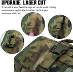 Upgrade Molle Rip Away Ifak Pouch, Tactical Small Belt First Aid Pouch Medical Utility EMT Pouch Only