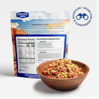 Backpacker's Pantry Fiesta Beef and Vegetable Bowl | Freeze Dried Backpacking & Camping Food, 1 Count