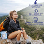 Emergency Food Bars - Coconut Flavor Hardtack, Mre Meals Military, 20 Years Shelf Life, Emergency Meals Ration Bars, Emergency Supplies for Disaster Preparedness, 12 Count