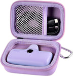 Portable Charger Power Bank Case for Swyop/for Feob/for Charmast/for JEJILL/for LanLuk/for VEGER/for iWALK/for Taegila/for Kuulaa and More Small Charging Battery Pack - Bag Only (Purple)