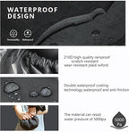 Waterproof Backpack Rain Cover,8000mm Waterproof Level,Upgraded with Reflective,Anti-Slip Cross Buckle Straps,Ultra-Strong Multilayer Structure for Hiking,Biking,Camping,Outdoor, Traveling