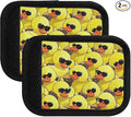 Funny Duck Luggage Handle Wrap for Suitcase Luggage Tags Handle Covers Identifiers Soft Decorations Travel Accessories 2 Pack