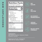 Drink LMNT Zero Sugar Electrolytes - Raw Unflavored Salt | Drink Mix | 30-Count