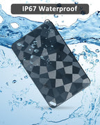 Card Tag Wallet GPS Tracker: Rechargeable Smart Finder (iOS Only) for Apple Find My - Bluetooth Tracking Tags with Up to 4 Month Battery for iPhone - Key Track and Item Locator for Bags, Passport