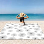 Beach Blanket, Waterproof Sandproof Beach Mat Lightweight Outdoor Picnic Blanket for Travel, Camping, Hiking