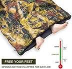 Night Cat Camping Sleeping Bag for Adults 3 Seasons Portable Lightweight Backpacking Hiking Traveling Indoor Outdoor Temperature 5-15℃ 2.6x6.3ft Switch to a Quilt or Blanket