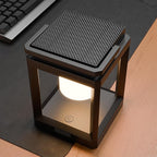 Outdoor Table Lamp, 3-Level Brightness Warm LED Lantern, USB & Solar Powered Solar lantern Waterproof, Touch Control Outdoor Lamps, Portable Cordless Lights for Patio, Balcony, Camping, Bedroom