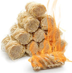 36PCS Natural fire Starters for Campfires, Charcoal Fires, fireplaces, barbecues, Chimneys, Pizza ovens, fireplaces, Grills and Other scenarios.