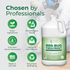 Lice, Mite, and Bed Bug Natural Spray - Child & Pet Friendly - Immediate results - Stain & Odor Free (128 Ounce)