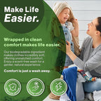 Happy Elephant Laundry Detergent Sheets, Fragrance Free, Natural Biodegradable Laundry Sheets, Travel Ready, Tough on Stains, Gentle on Skin, Compatible with HE & Any Washing Machine, 30 Sheet, 1 Pack