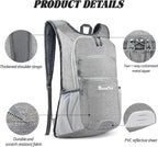 Seektop 20L Hiking Backpack Ultra Lightweight Waterproof Travel Backpack Packable Small Outdoor Bag Foldable Day Pack for Women Men