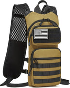 ATBP Insulated Hydration Pack Hiking Water Backpack Running Vest with 3L TPU Bladder Bag for Marathon Cycling Men