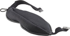 Lewis N. Clark Comfort Eye Mask + Sleep Aid to Block Light for Travel, Airplane, Hotel, Airport, Insomnia + Headache Relief with Adjustable Straps, Gray
