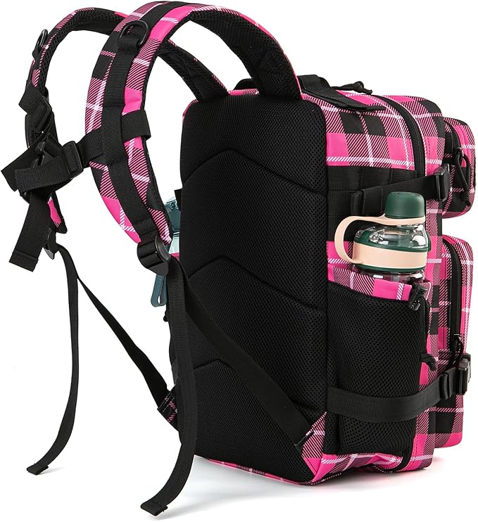 QT&QY 25L/45L Military Tactical Backpack For Men Molle Daypack 3 Day Bug Out Bag Hiking Rucksack With Bottle Holder