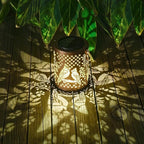 Cardinal Solar Lantern Outdoor Waterproof, Large 13.4" Metal Decorative Hanging Lantern, Oversized Solar Panel & 2000mAh Battery, Warm Glow for Garden Decor & Patio Ambience – Memorial & Sympathy Gift