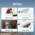 N NEVO RHINO Running Vest, Lightweight Hydration Vest, Insulated Water Backpack with 1.5L Water Bladder for Hiking, Trail, Running,Marathons,Cycling