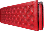 AceCamp 3940 Portable Lightweight Mini Waterproof Folding Mat, Foam Sitting Pad for Outdoor Activities, Foldable Kneeling and Seat Cushion for Comfort, Red