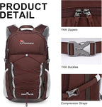 MOUNTAINTOP Hiking Backpack,Lightweight Travel Backpack for Men Women Outdoor Backpacking, Camping