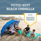 Sport-Brella Super-Brella SPF 50+ Sun and Rain Canopy Umbrella for Camping