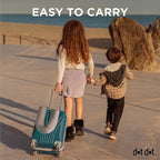 Dot&Dot Twist Memory Foam Kids Travel Pillow for Airplanes - Kids Neck Pillows for Travel, Sleeping - Airplane Pillow for Neck Support, Chin, Lumbar, Leg - Adjustable Toddler Neck Pillow for Car Seat