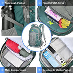 N NEVO RHINO Hiking Backpack 20L Water Resistant Outdoor Day Pack,Lightweight Travel Small Backpack for Men Women