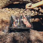 Fire Maple Maverick Wood Stove | Portable Durable Stainless Steel Campfire Stove with Grill | Ideal for Camping Backpacking Hiking Trips (Square Version)