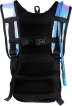 Sojourner Hydration Pack, Hydration Backpack - Water Backpack with 2l Hydration Bladder, Festival Essential - Rave Hydration Pack Hydropack Hydro for Hiking, Running, Biking, Festival Gear