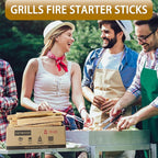 Fatwood Fire Starter Sticks for Fireplace, Fire Pit, Bonfires, Campfires, Wood Stoves, Mini Firewood Starter, 100% Natural Pine Fire Kindling Wood (10.0, Pounds)