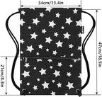 HOLYLUCK Drawstring Backpack Bag Sport Gym Sackpack