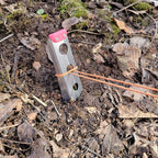 Ultralight Backpacking Trowel, 0.48 oz (13.5g) Pink