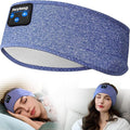 Perytong Sleep Headphones Wireless, Bluetooth Sports Headband Headphones with Ultra-Thin HD Stereo Speakers Perfect for Sleeping,Workout,Jogging,Yoga,Insomnia, Air Travel, Meditation (SkyBlue)