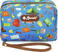 Portable Travel First Aid Kit for Kids and Adults, 143 Pieces All-Purpose Emergency First Aid Kit for Home, Car, Diaper Bag, Survival, Camping, Hiking, and More