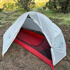 Near Zero 1-3 Person Ultralight Backpacking Tents, up to 2 Doors, 20D Ripstop Waterproof Sealed Nylon, Freestanding, Rainfly, 3 Season, with Lightweight Aluminum Frame. Easy Setup System