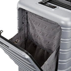 Samsonite Omni 2 Pro Hardside Expandable Luggage with Spinner Wheels, PRO 2PC SET (CO/M), Arctic Silver